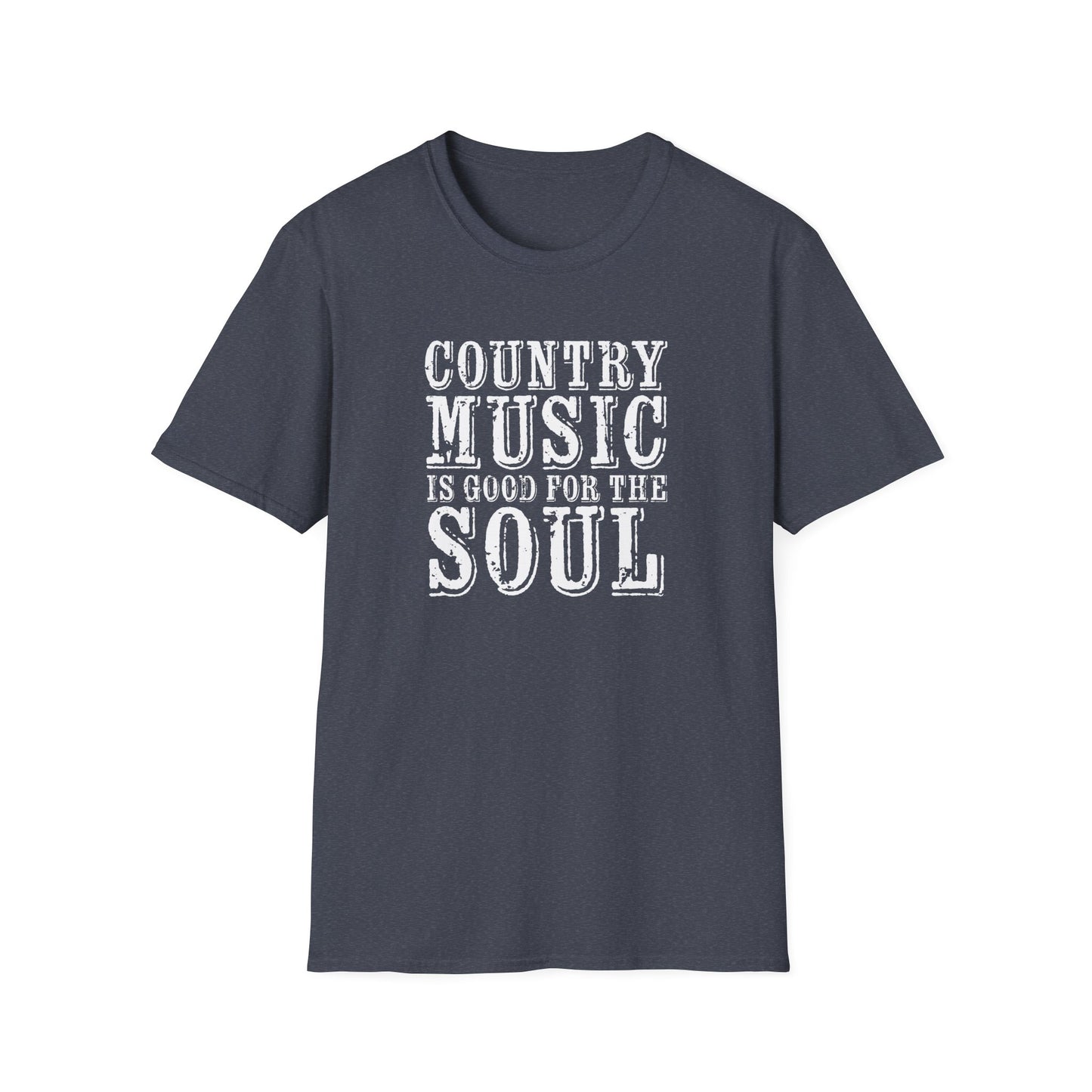 Country Music Is Good For the SoulUnisex Softstyle T-Shirt