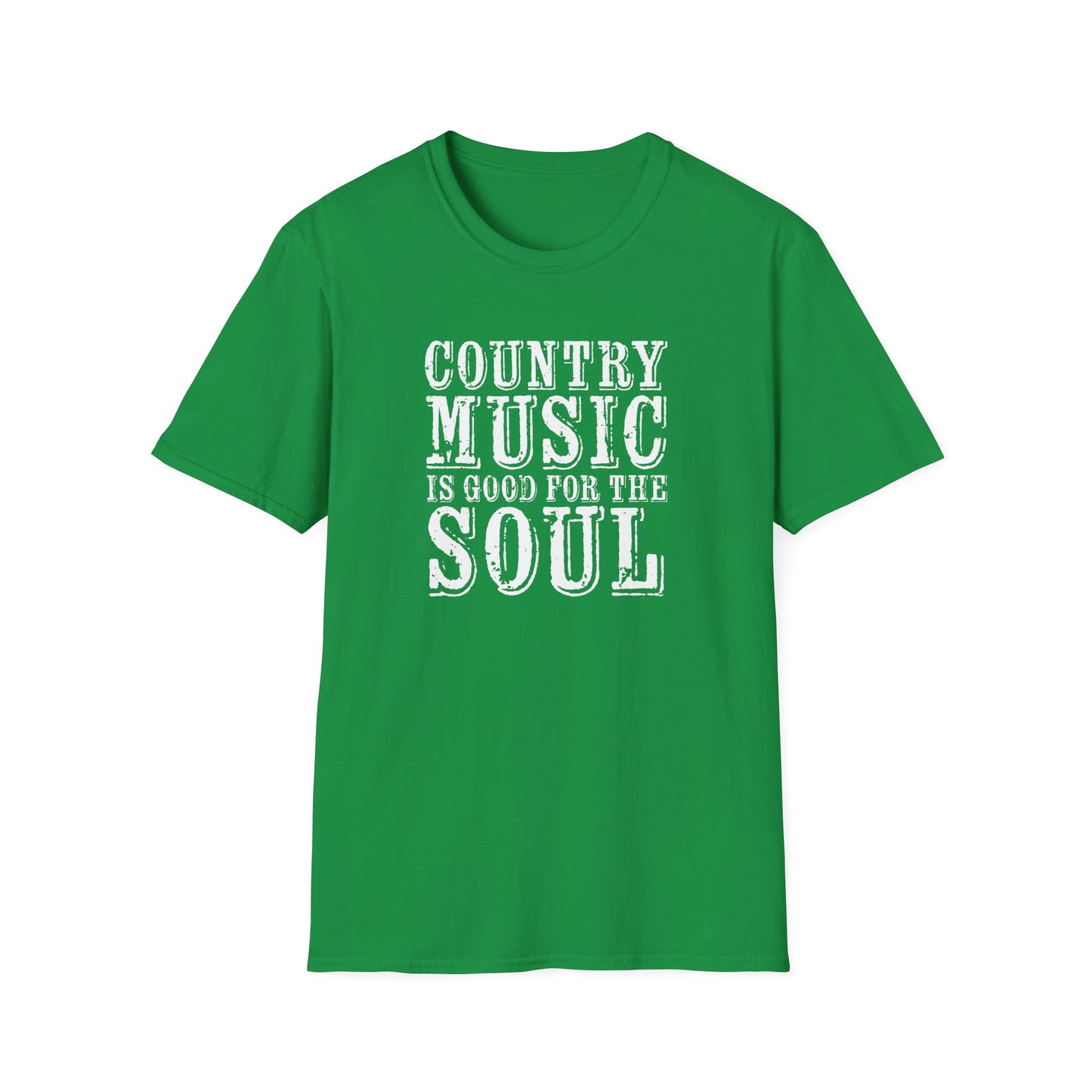Country Music Is Good For the SoulUnisex Softstyle T-Shirt