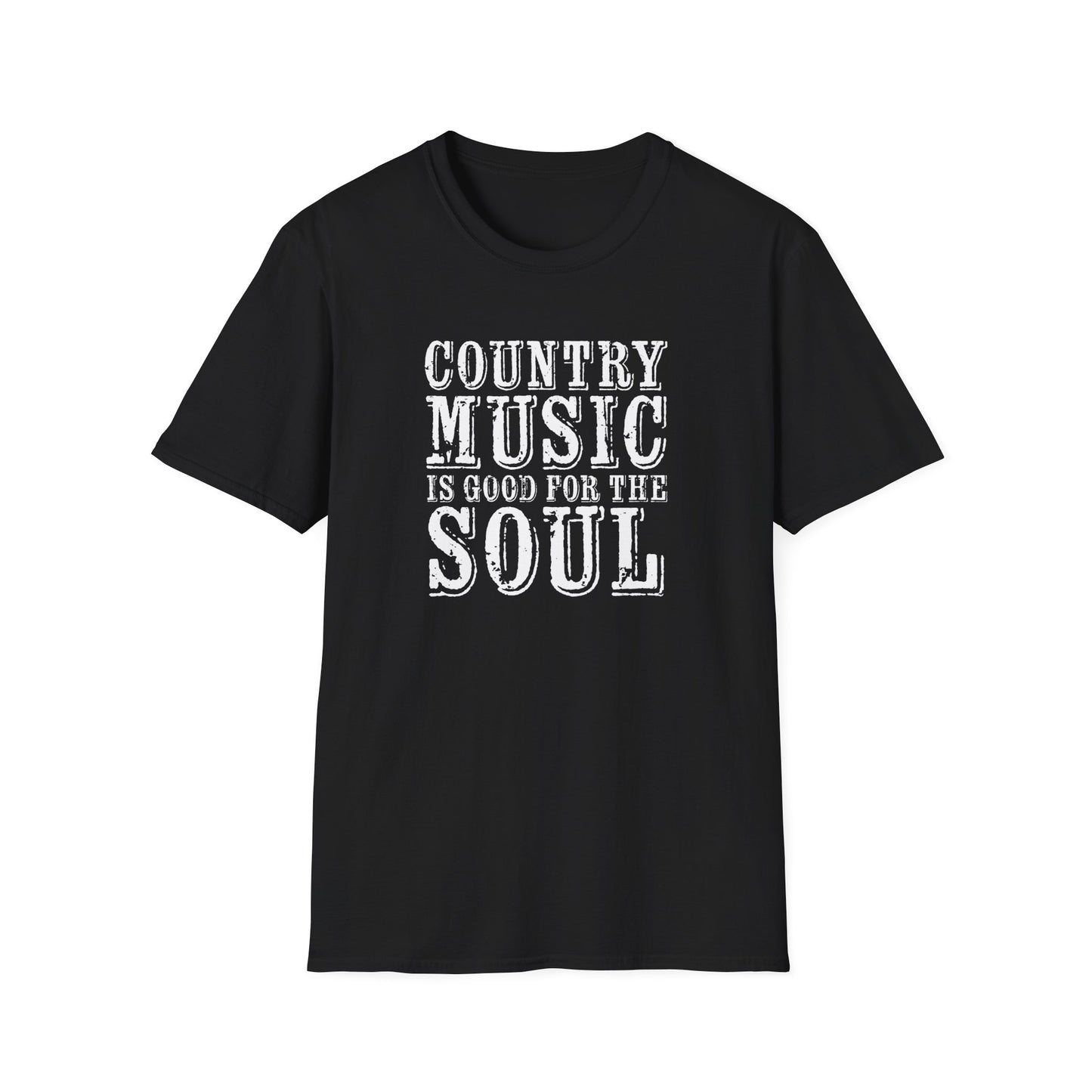 Country Music Is Good For the SoulUnisex Softstyle T-Shirt