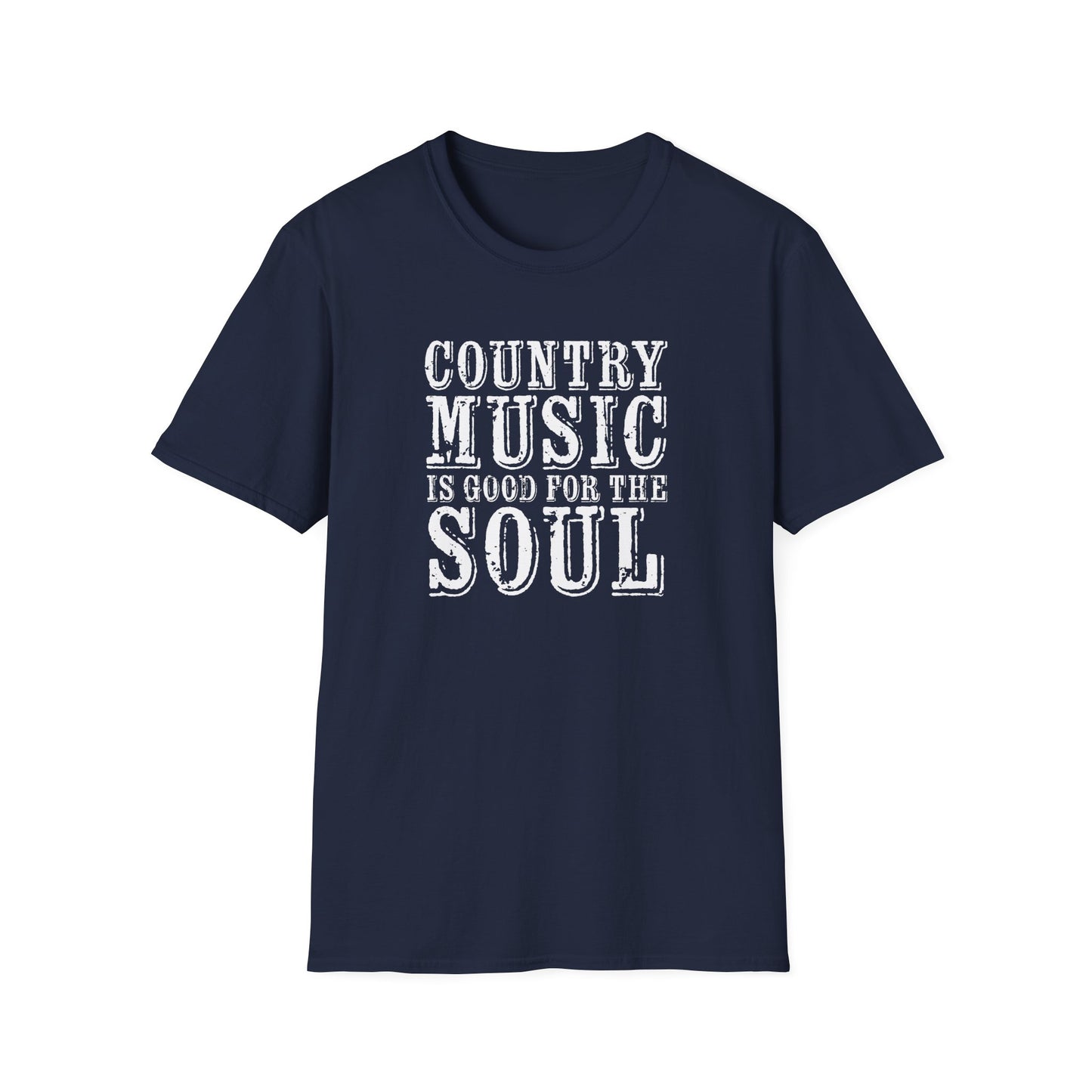 Country Music Is Good For the SoulUnisex Softstyle T-Shirt