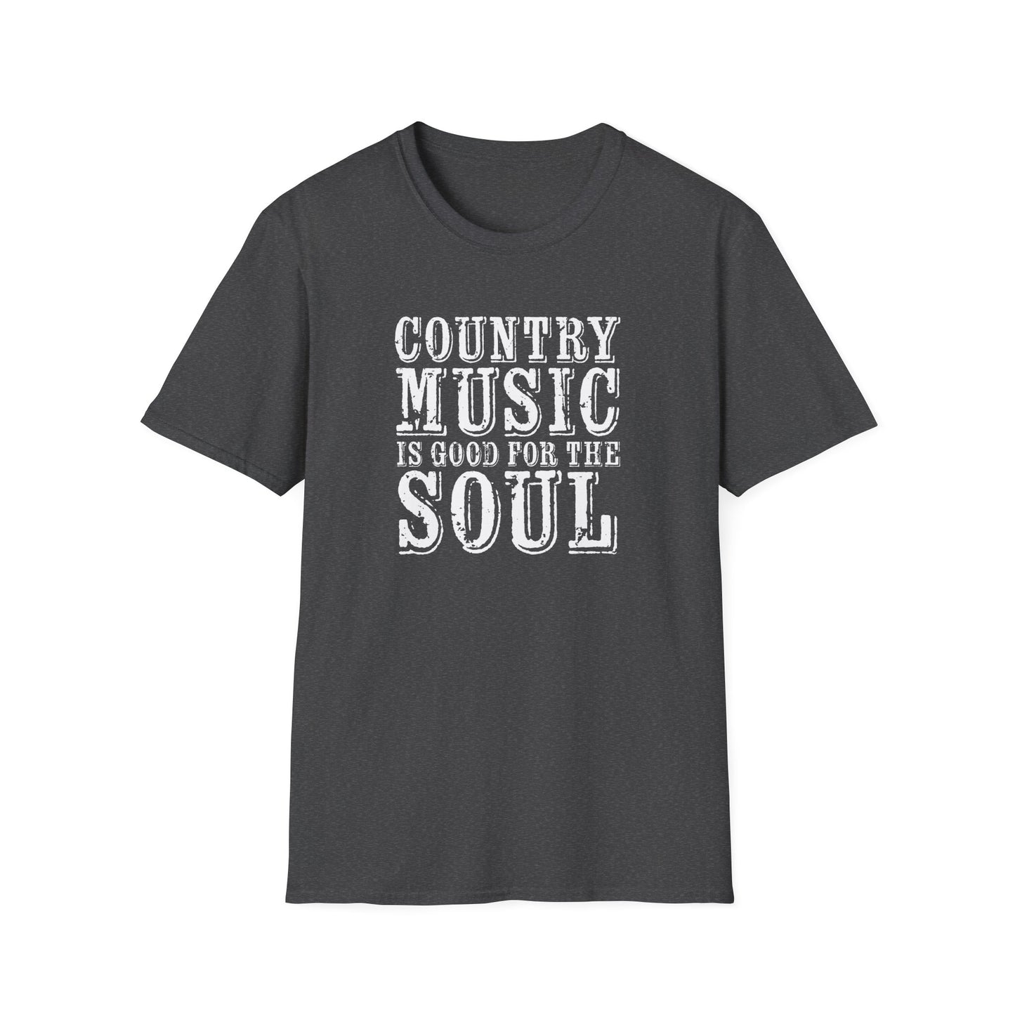 Country Music Is Good For the SoulUnisex Softstyle T-Shirt