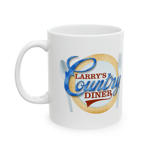 Larry's Country Diner Ceramic Mug, 11oz