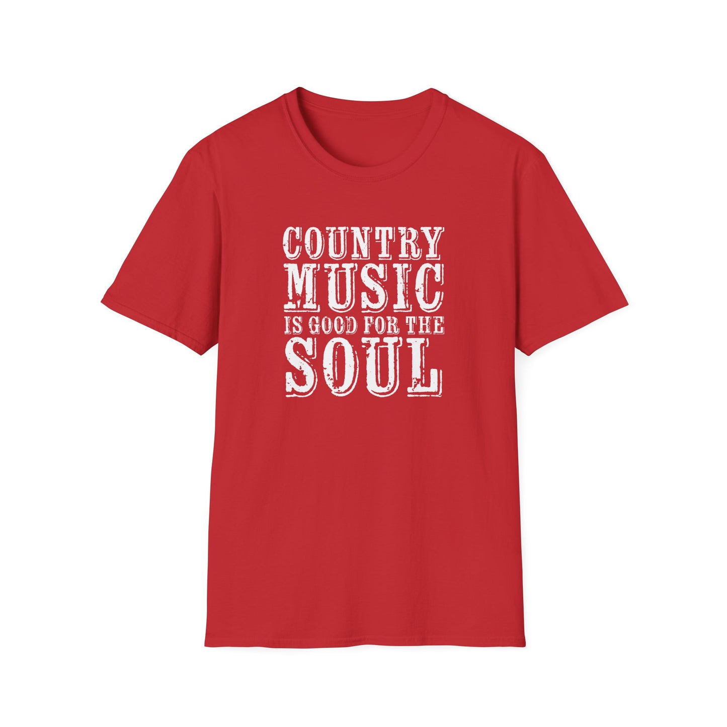 Country Music Is Good For the SoulUnisex Softstyle T-Shirt