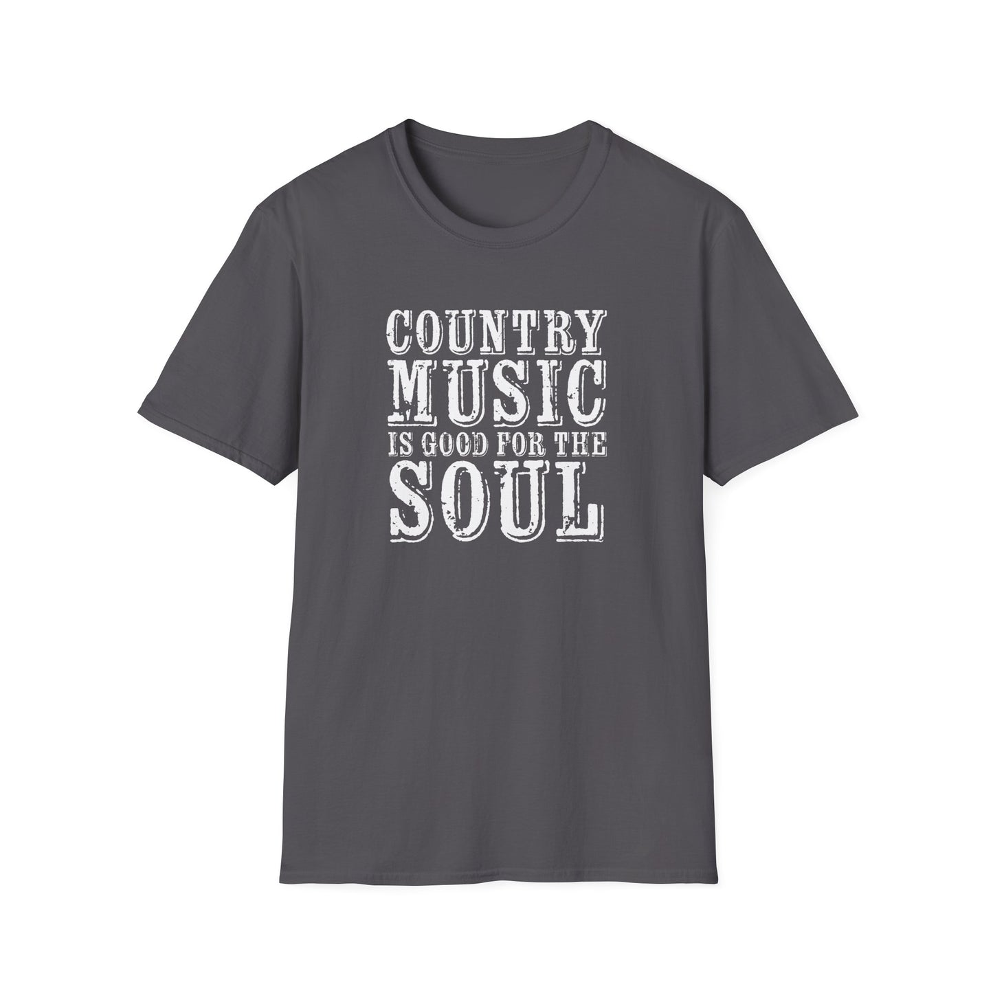 Country Music Is Good For the SoulUnisex Softstyle T-Shirt