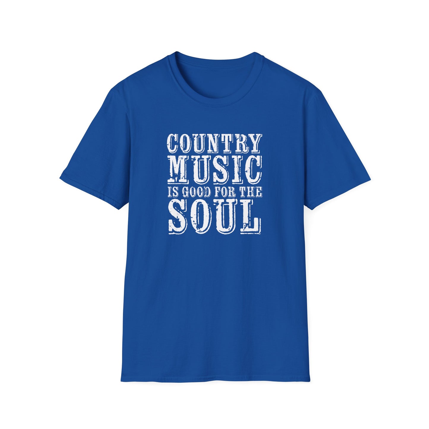 Country Music Is Good For the SoulUnisex Softstyle T-Shirt